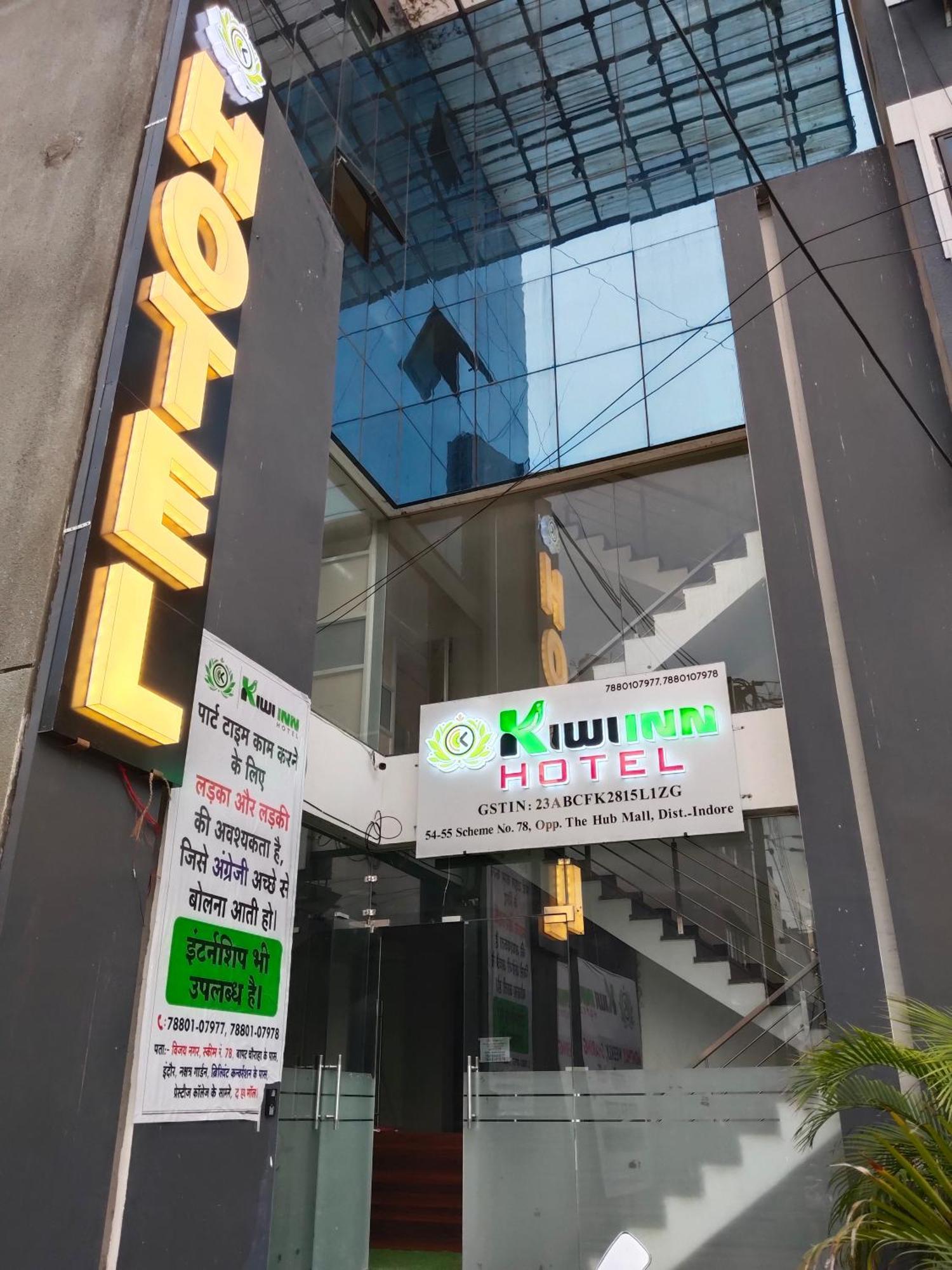 Hotel Kiwi Inn Vijaynagar Scheme 78 Indore Exterior foto